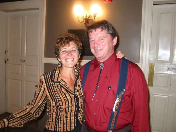Barbara Solowey with Alexander Forbes Emerson